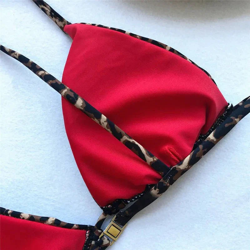 Bikini-Set Sexy Tier-Leopard