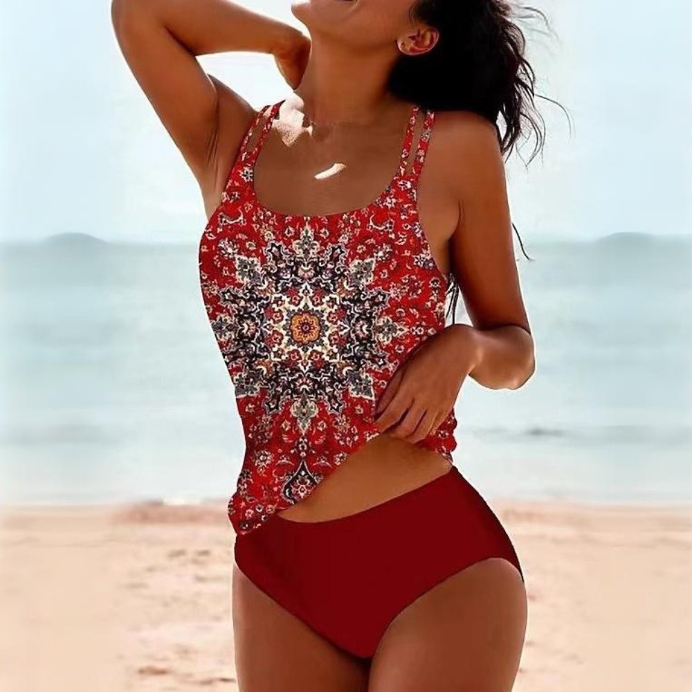 Einzigartiger Tankini Badeanzug