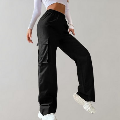 Cargohose Damen – weiter Schnitt & Elastikbund im Streetstyle