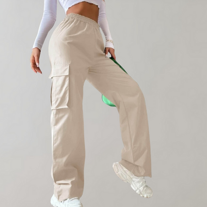 Cargohose Damen – weiter Schnitt & Elastikbund im Streetstyle