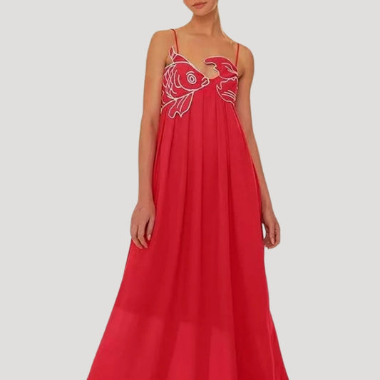 Maxi Sunddress - Riemchen Cami - Boho Sommerstimmung 0