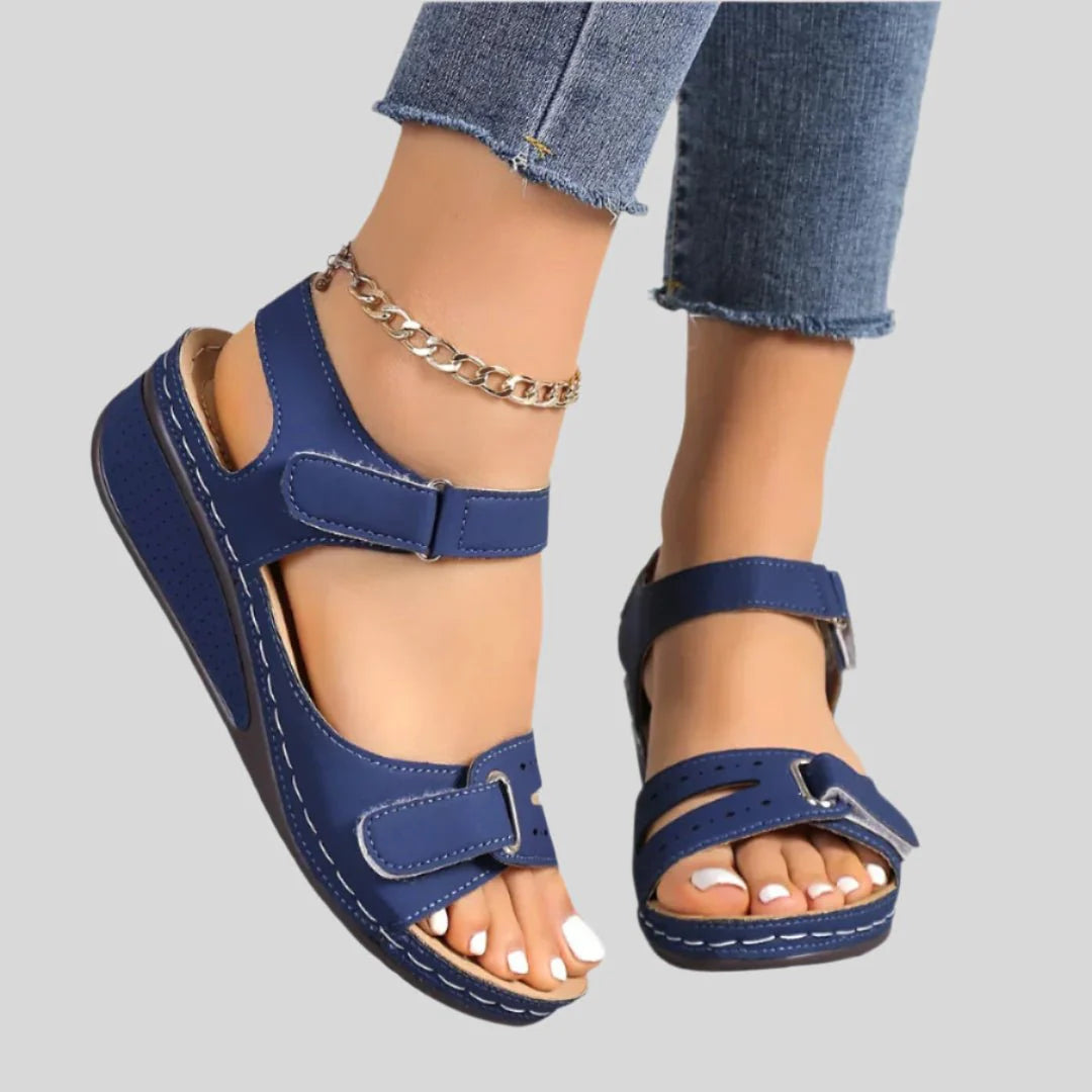Offene Zehensandalen